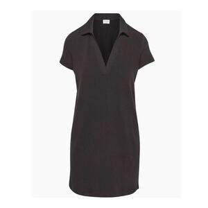 Wilfred Free Black Shirt Dress Mini Normcore Basic Loungewear Women's size Large